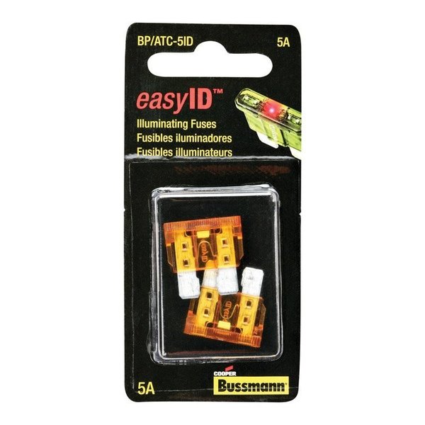 Eaton Bussmann Automotive Fuse, ATC-ID Series, 5A, 32V DC, Indicating BP/ATC-5ID